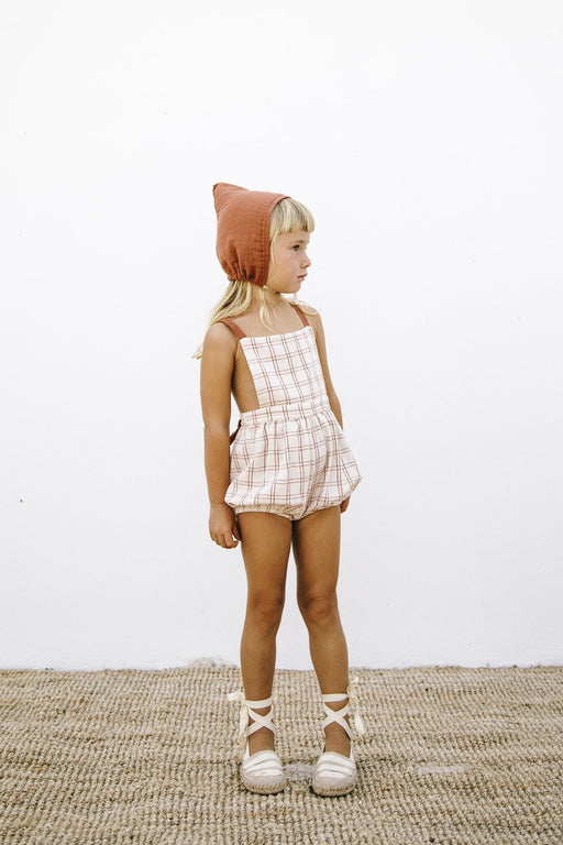 Mika Romper - Rustic Check