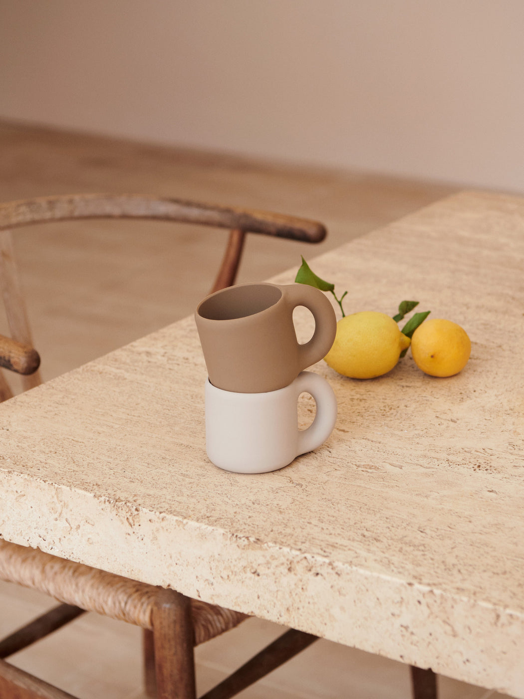 Kylie Cup 2-pack - Sandy / Oat