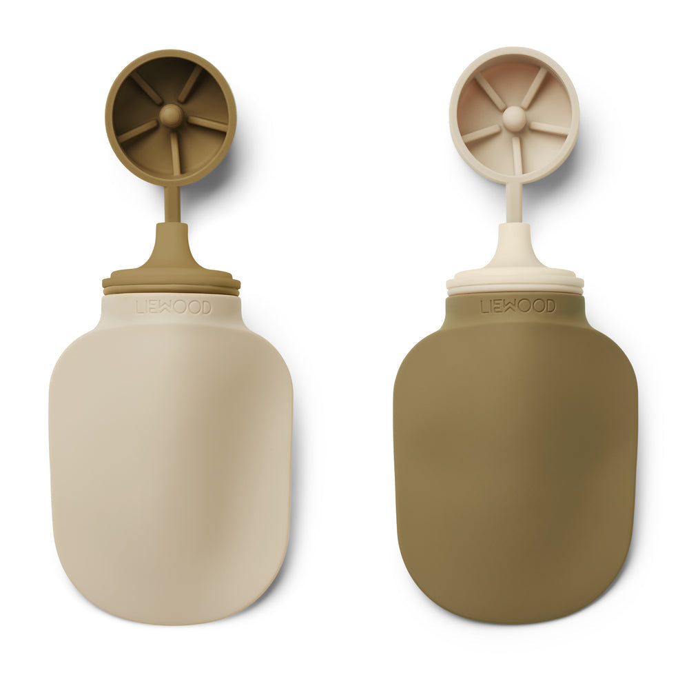 Silvia Smoothie 2-pack - Sandy Khaki mix