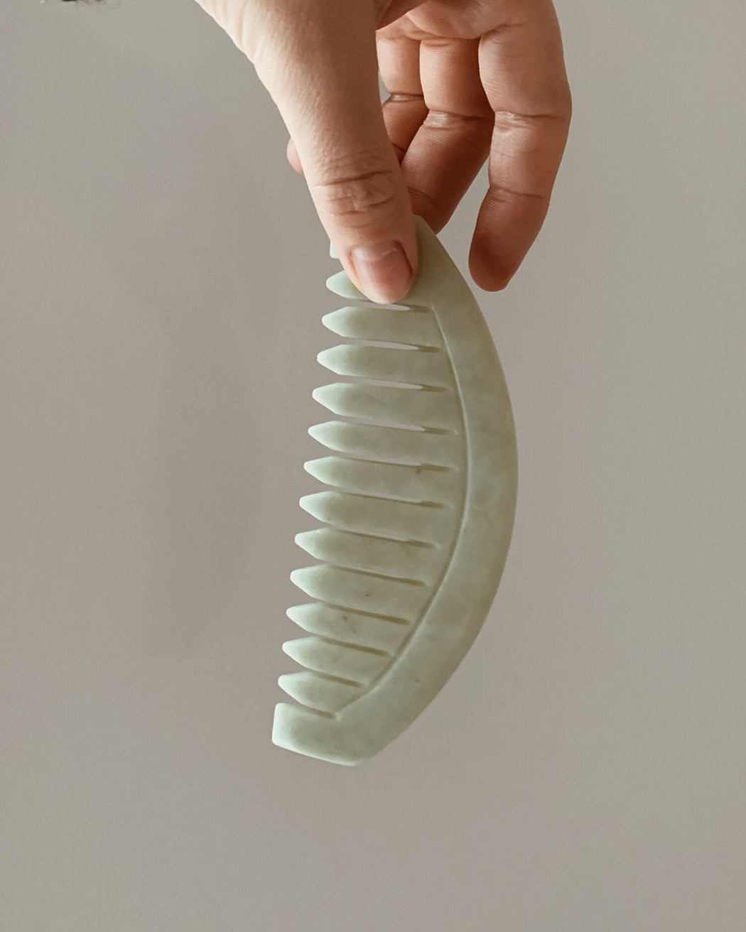 Gua Sha Comb - Jade
