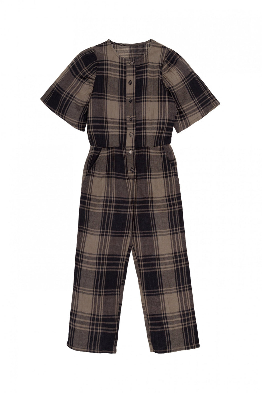 Lina Checked Jumpsuit