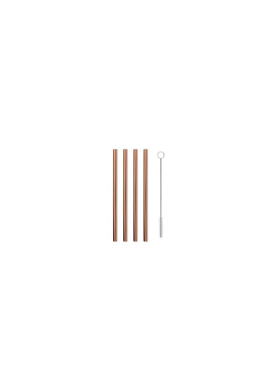 Porter Metal Straws - Set of 4