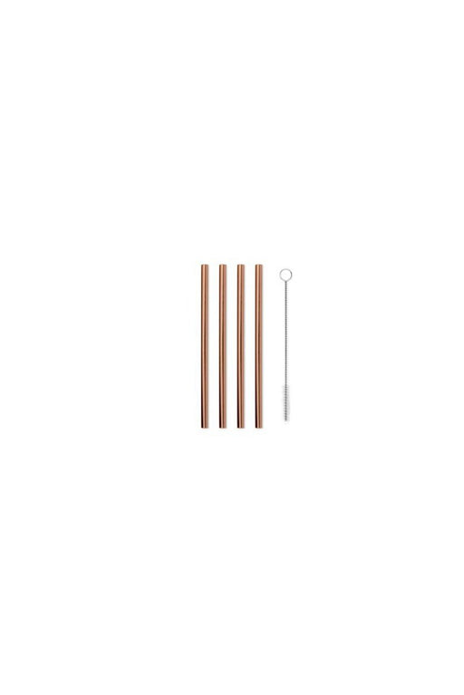 Porter Metal Straws - Set of 4