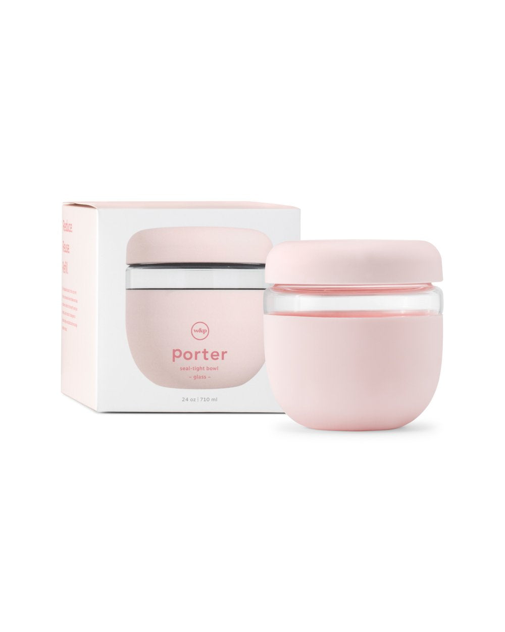 Porter Seal Tight Bowl 24oz - Blush