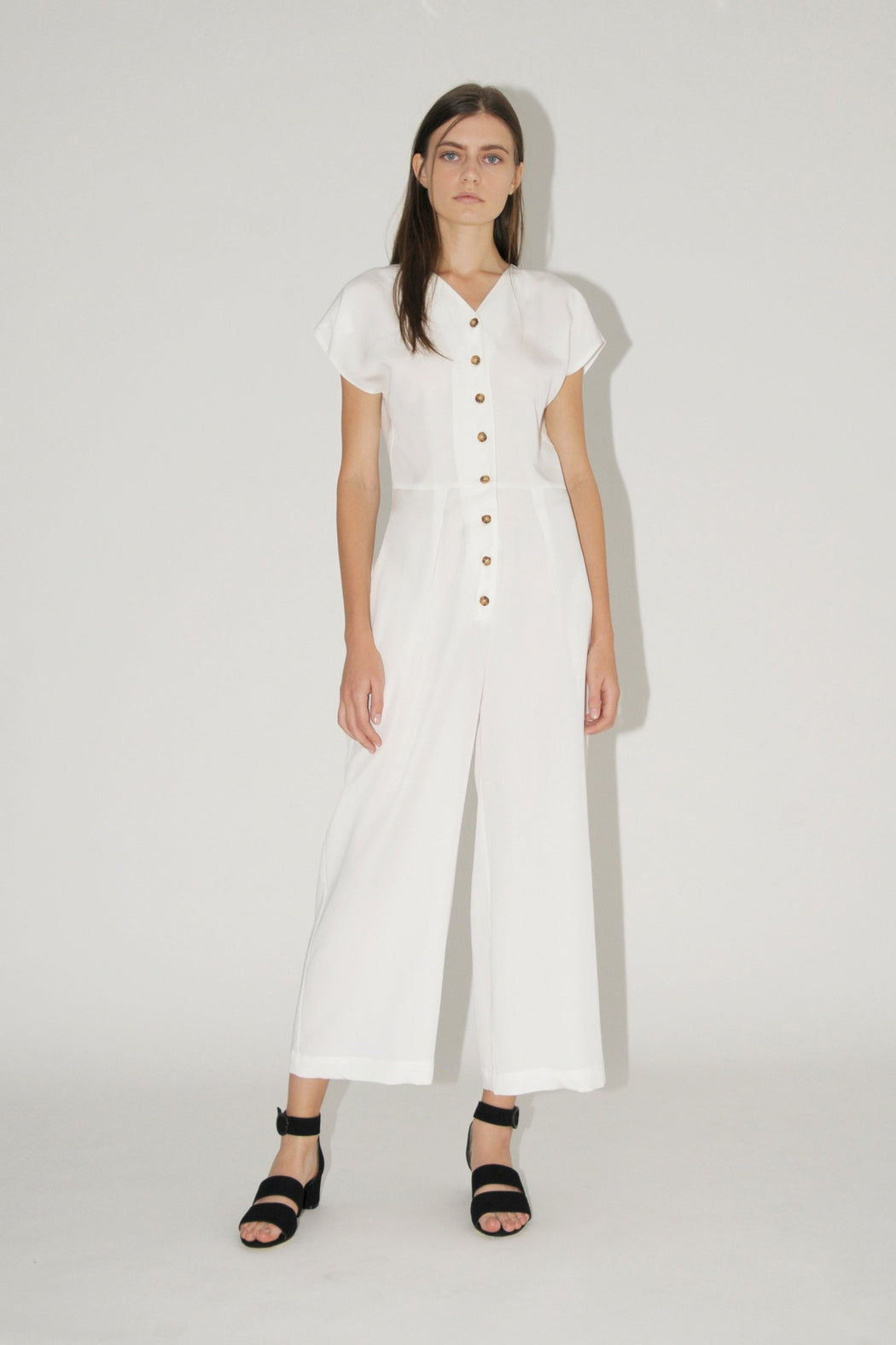 Maura White Jumpsuit