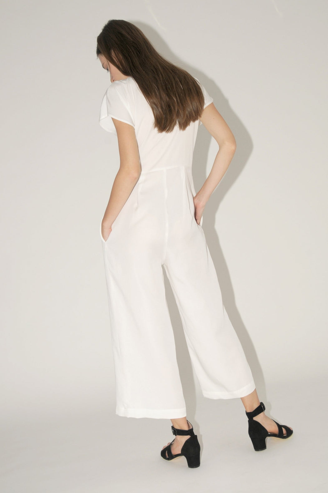 Maura White Jumpsuit